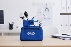 KIT DE TENSIÓMETRO Y FONENDOSCOPIO RAPPAPORT CON ESTUCHE COLORS GMD