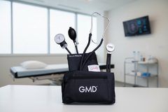 KIT DE TENSIÓMETRO Y FONENDOSCOPIO RAPPAPORT CON ESTUCHE COLORS GMD