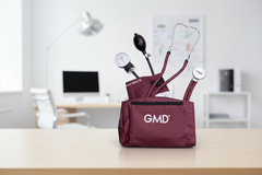 KIT DE TENSIÓMETRO Y FONENDOSCOPIO RAPPAPORT CON ESTUCHE COLORS GMD