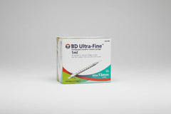 JERINGA PARA INSULINA DE 1 ml CON AGUJA FIJA DE 30 X 1/2 (13mm)