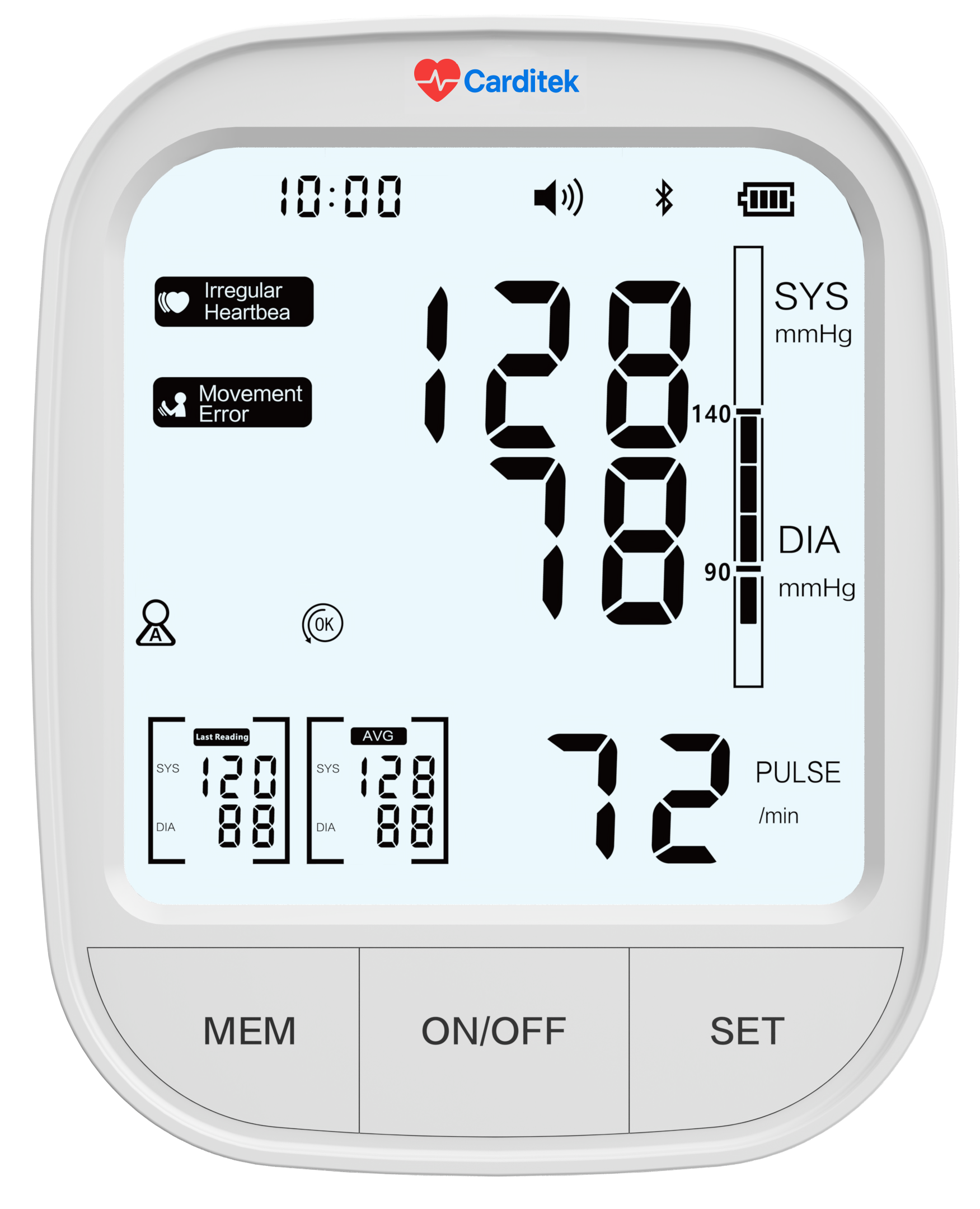 TENSIÓMETRO DIGITAL CARDITEK SMART