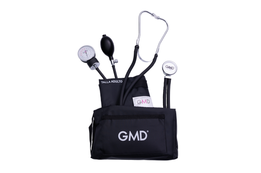 KIT DE TENSIÓMETRO Y FONENDOSCOPIO RAPPAPORT CON ESTUCHE COLORS GMD
