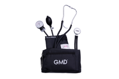 KIT DE TENSIÓMETRO Y FONENDOSCOPIO RAPPAPORT CON ESTUCHE COLORS GMD