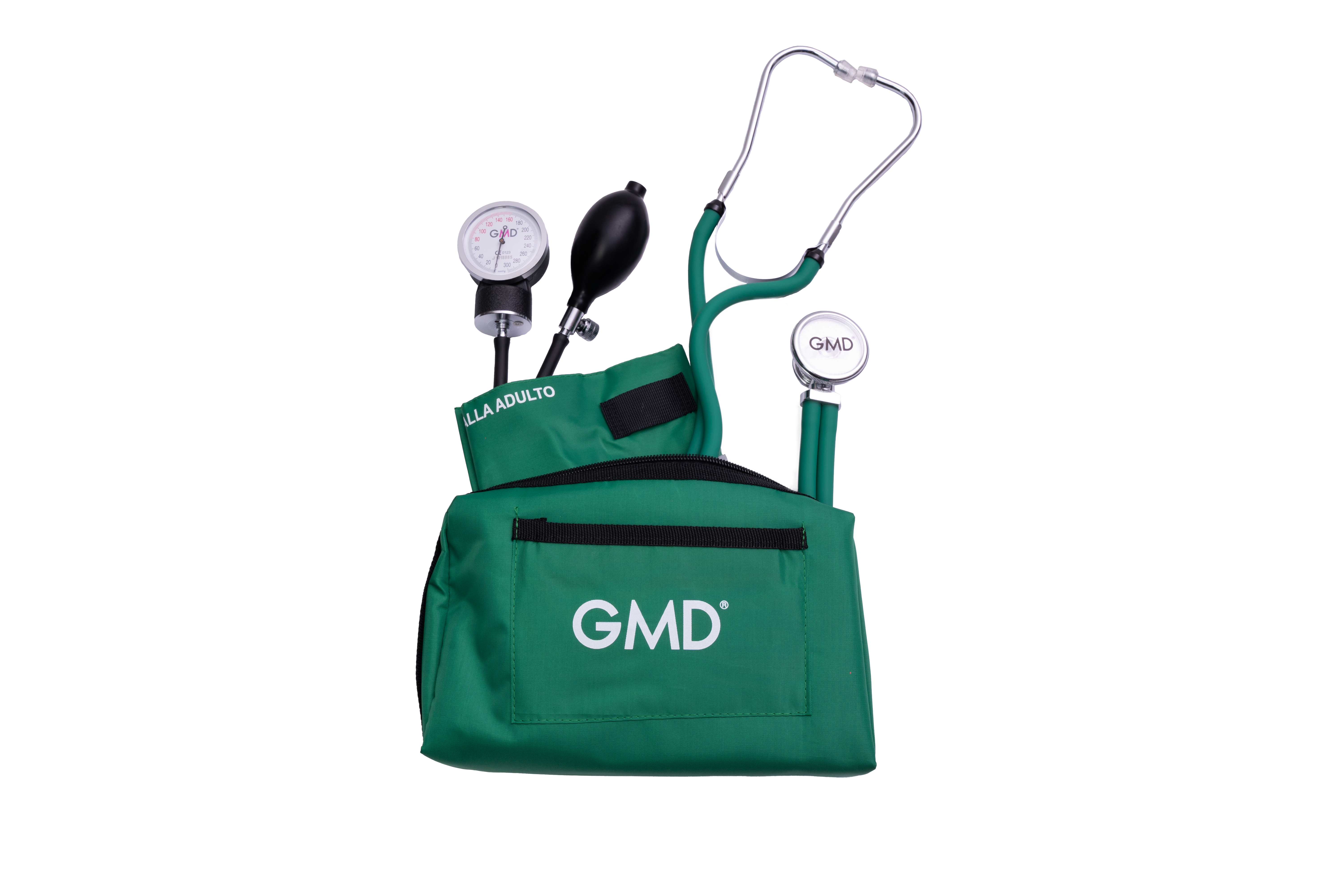 KIT DE TENSIÓMETRO Y FONENDOSCOPIO RAPPAPORT CON ESTUCHE COLORS GMD